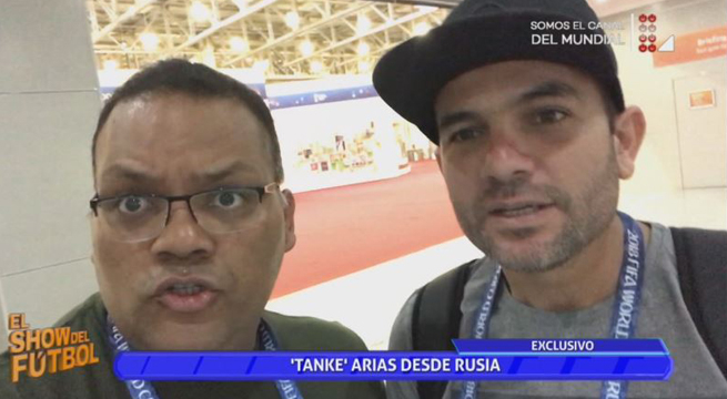 El 'Tanke' Arias nos contó detalles de su estadía en Rusia