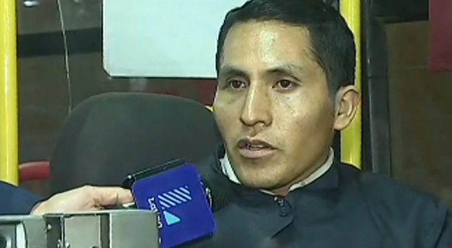 Conductor de bus cuenta detalles de agresión a manos de pasajero