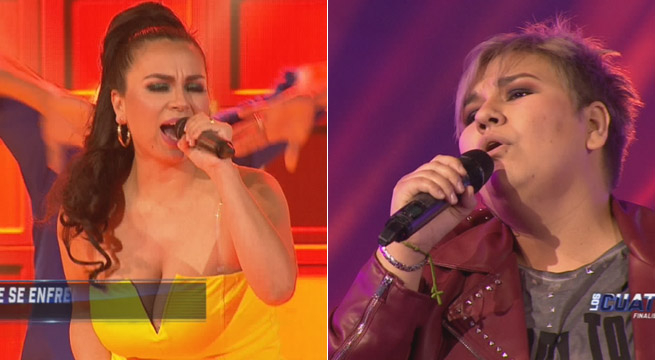 Los Cuatro Finalistas: Katherine y Marcela hicieron vibrar el escenario con este versus
