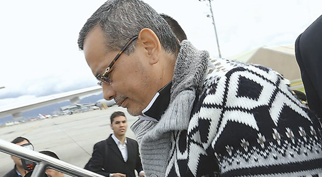 Orellana instaló su propio estudio dentro de penal