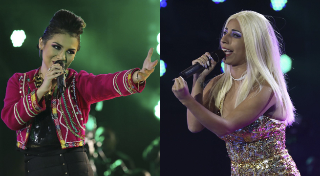 Los Cuatro Finalistas: Ruby Palomino y Marianelle Mezarina nos regalaron vibrante duelo musical