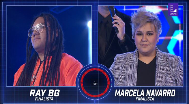 Los Cuatro Finalistas: Marcela Navarro y Ray BG se batieron a duelo por el pase a la batalla final