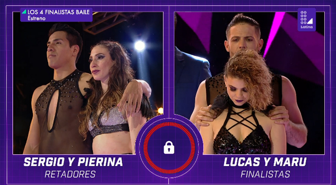 Los Cuatro Finalistas Baile: La última batalla de la noche sacó chispas en el escenario