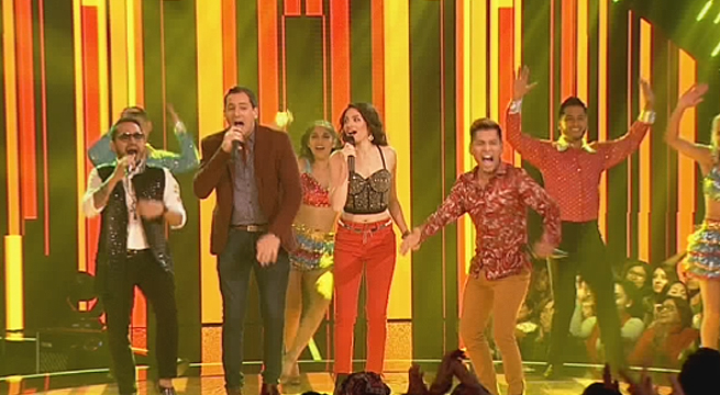 Los Cuatro Finalistas armaron la fiesta con este recordado tema