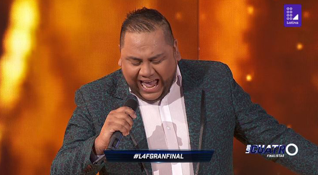 Los Cuatro Finalistas: Jeremy Gómez deleitó al público presentándose en la gran final