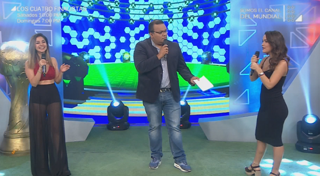 El Show del Fútbol: actrices de Torbellino hablaron de fútbol con el 'Tanque' Arias