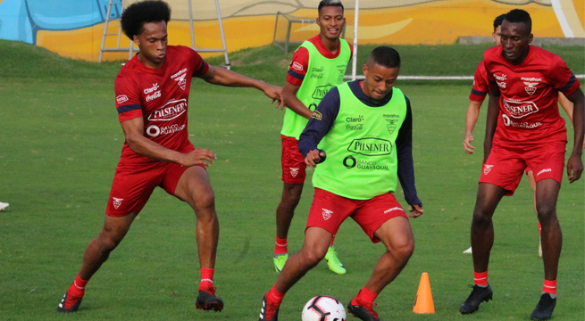 Ecuador realizó su primer entrenamiento en Lima al mando del 'Bolillo' Gómez