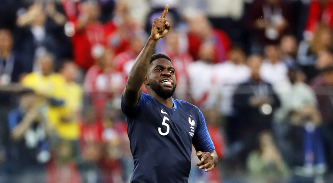 Francia vs. Bélgica: el gol de Umtiti que le da la ventaja a los 'bleus'