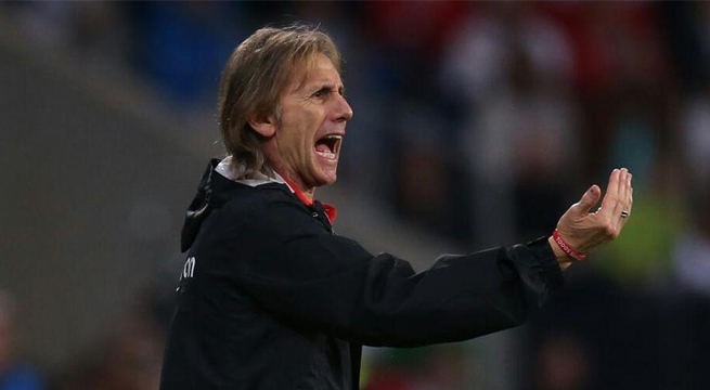 Ricardo Gareca da sua preciación de la derrota de la Selección Peruana frente a Alemania