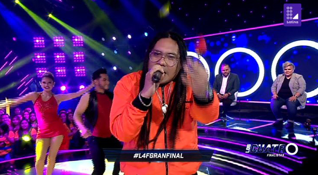 Los Cuatro Finalistas: Ray BG inauguró el escenario en la final de la competencia