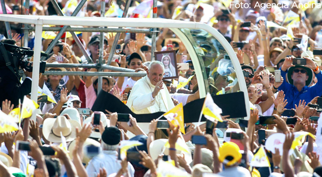 Papa Francisco al Perú: 
