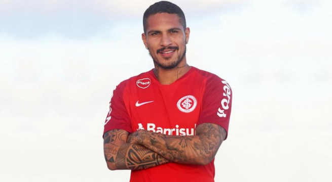 Internacional de Porto Alegre reveló el insólito número que vestirá Paolo Guerrero