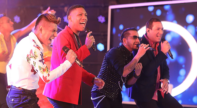 Los Cuatro Finalistas armaron la fiesta al ritmo de “Vivir mi vida”