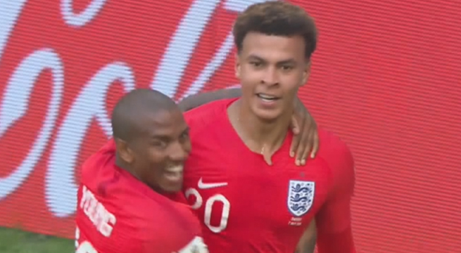 Suecia vs. Inglaterra: Dele Alli anotó el 2-0 en la victoria parcial de los ingleses