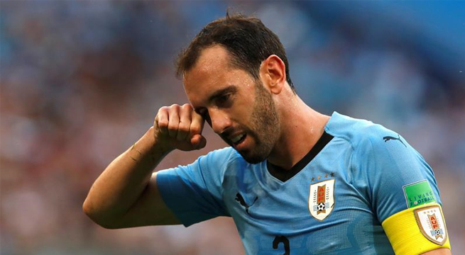 Rusia 2018: Diego Godín orgulloso de sus equipo a pesar de la derrota ante Francia