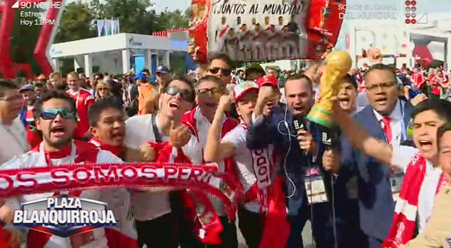 Mira el ambiente de fiesta previo a la inauguración del Mundial Rusia 2018