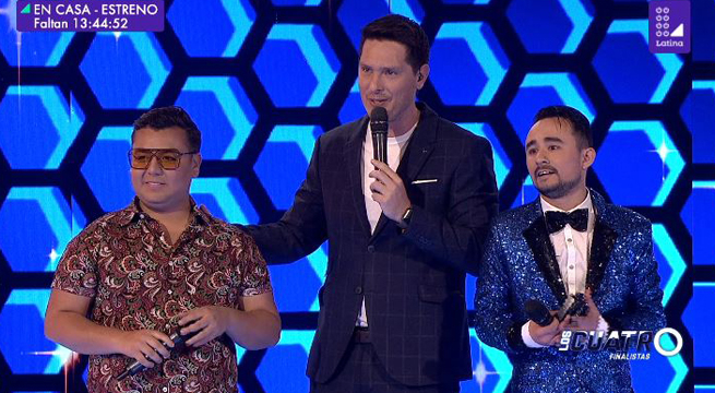 Los Cuatro Finalistas: Franz Ato y Gonzalo Gkikas se enfrentaron por el regreso a la competencia