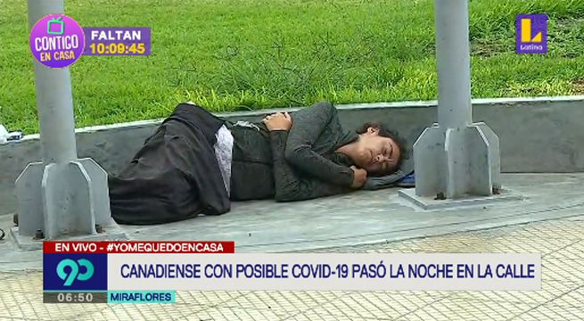 Ciudadana canadiense ayudada por Latina volvió a pasar la noche en la calle [VIDEO]