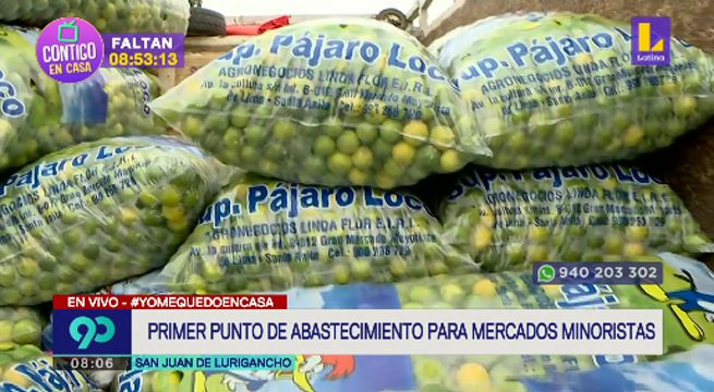 Crean primer punto de abastecimiento para mercados minoristas en San Juan de Lurigancho [VIDEO]