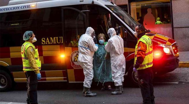 España registró 812 muertes coronavirus en un día, superando ya los 7.300 fallecidos