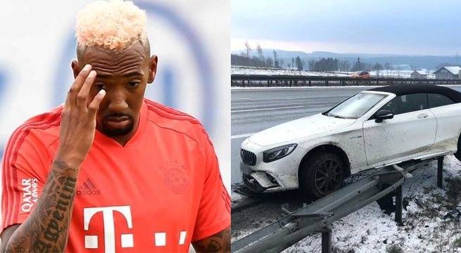 Futbolista del Bayern Múnich violó la cuarentena y sufrió un duro accidente automovilístico [FOTOS]