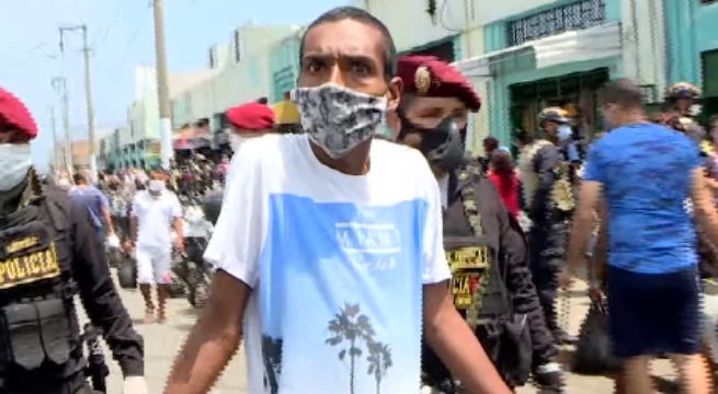 Detienen a cien personas durante operativo en el mercado del Callao [VIDEO]