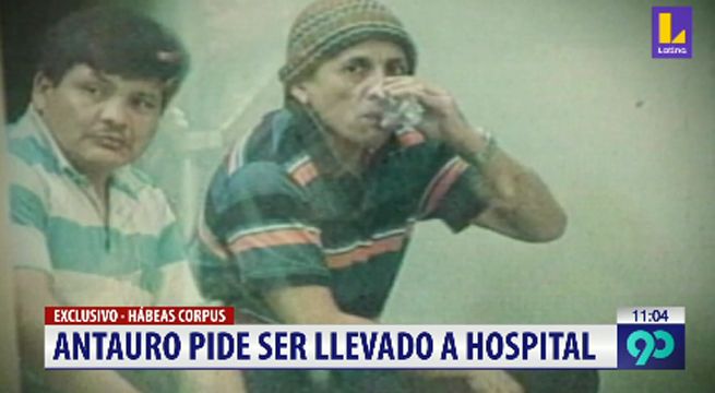 Antauro Humala pide ser llevado a un hospital tras sospechas de contagio de coronavirus