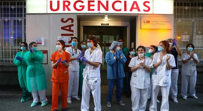 España reportó la menor cifra de muertes por coronavirus desde el 24 de marzo