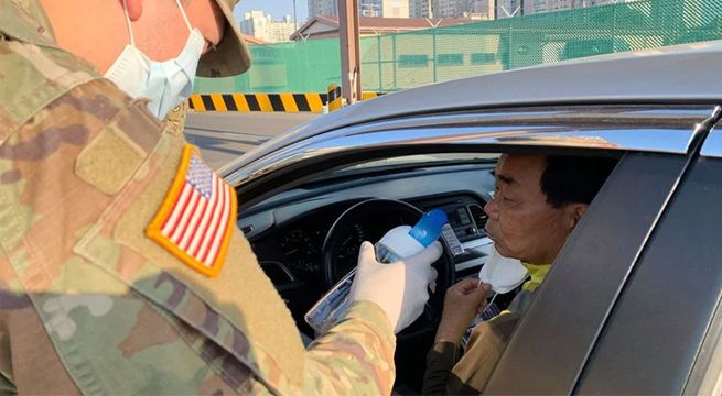 El impresionante y sencillo test que militares estadounidenses utilizan para detectar el coronavirus