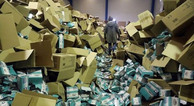 Detienen a un empresario por robar dos millones de mascarillas en plena crisis por coronavirus