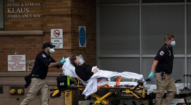 Nueva York registra su mayor número de muertes por coronavirus en un día