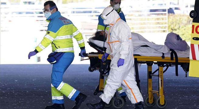 Vuelve a elevarse la cifra diaria de fallecidos por coronavirus en España