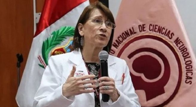 Pilar Mazzetti, responsable del comando COVID-19: 