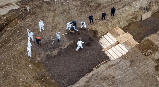 Imágenes de entierros en Nueva York impactan al mundo entero [FOTOS]
