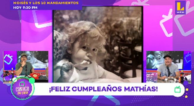 Mathías Brivio recibió esta sorpresa por su cumpleaños