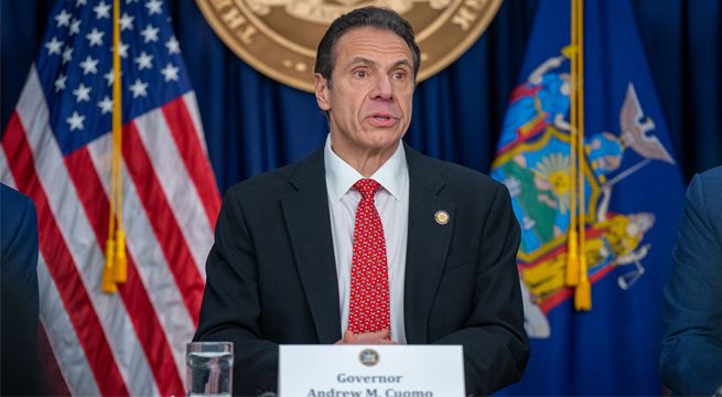El gobernador de Nueva York promete desobedecer a Trump si ordena suspender la cuarentena
