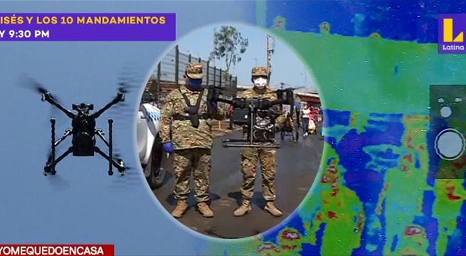 Prueban drones con cámaras térmicas para hallar posibles casos de coronavirus [Video]