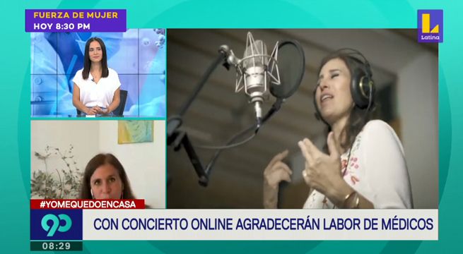 Este sábado se realizará concierto online para agradecer la labor de los héroes de la salud