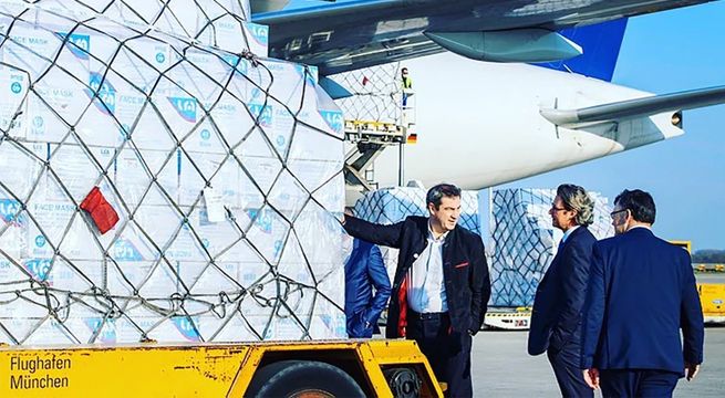 Alemania recibió 11 millones de mascarillas chinas defectuosas