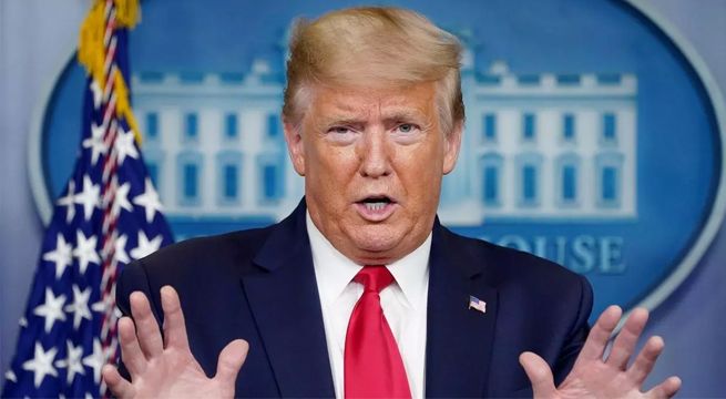 Trump: “La única razón por la que Estados Unidos tiene más contagiados es porque hace más pruebas”