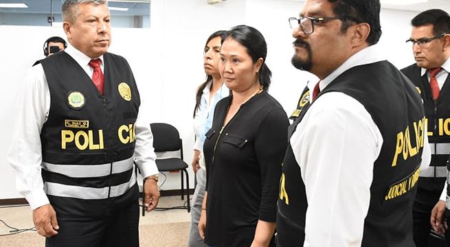 Keiko Fujimori: revocan prisión preventiva y ordenan comparecencia con restricciones
