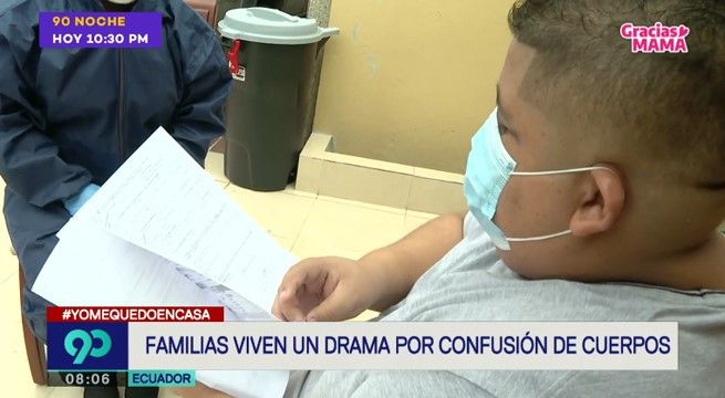 Familias viven un drama por confusión de cuerpos en funerarias de Ecuador