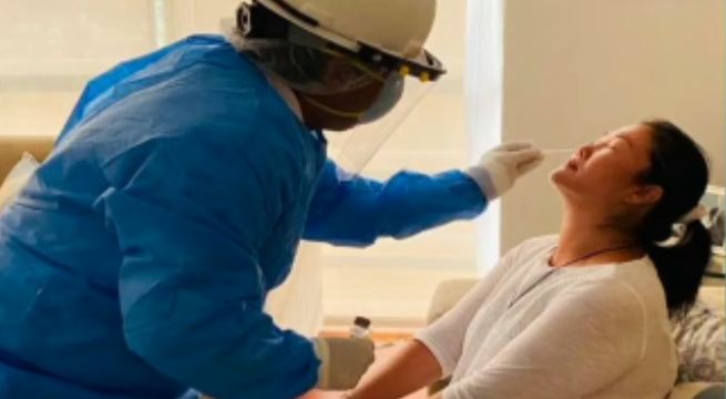 Keiko Fujimori fue sometida a pruebas de descarte de COVID-19 [VIDEO]