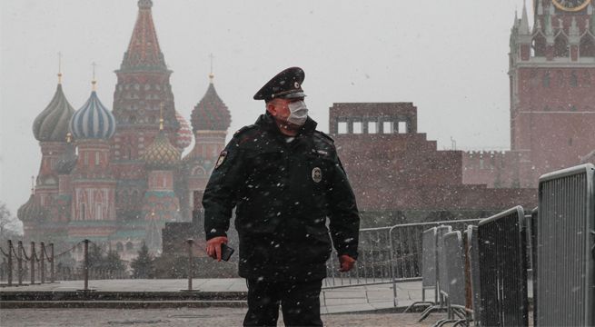 Rusia superó a Italia en el número de contagios de coronavirus