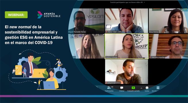 Destacados profesionales de prestigiosas firmas de consultoría en sostenibilidad de Latinoamérica se