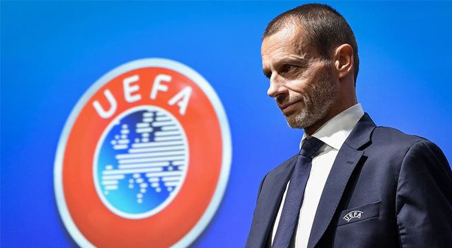 La temporada europea de fútbol terminará en agosto, según el presidente de la UEFA