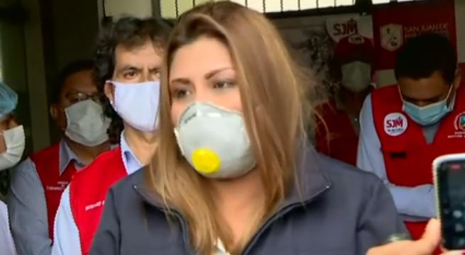 Alcaldesa de San Juan de Miraflores tras intervención: 