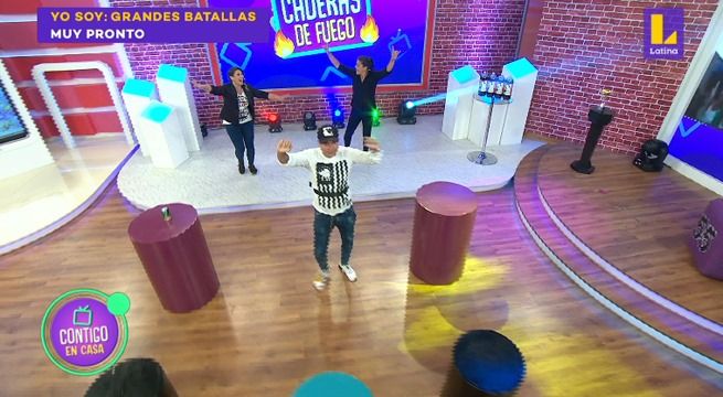 La ingeniosa idea de Mathías Brivio para derrotar a Thais Leal y Giovanna Valcarcel en prueba