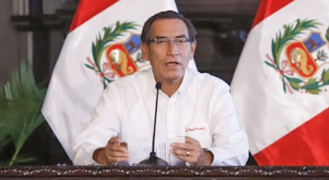 Vizcarra confirmó 111 968 casos de coronavirus a nivel nacional