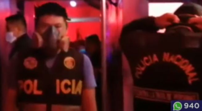 Huachipa: intervienen prostíbulo clandestino que operaba pese a la cuarentena [VIDEO]